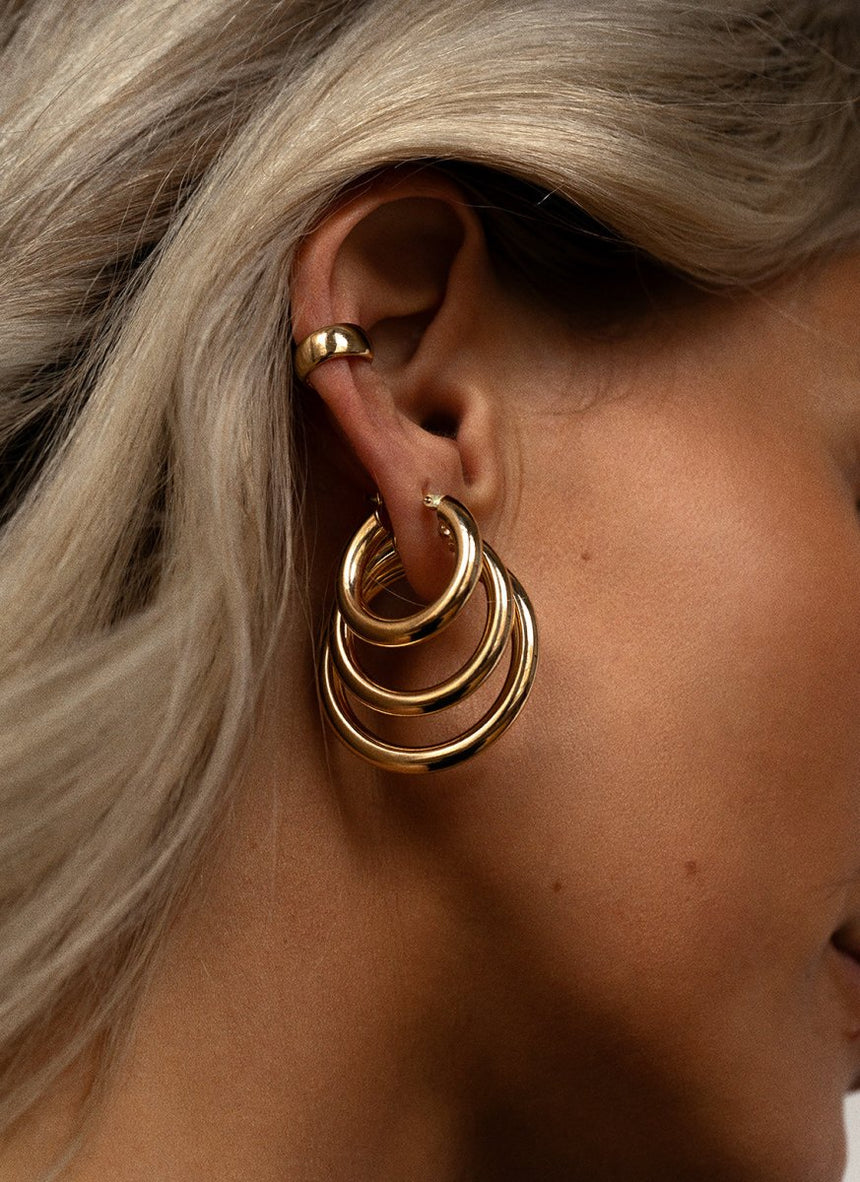 Prachtige Gouden Oorringen: Tijdloze Elegante Sieraden