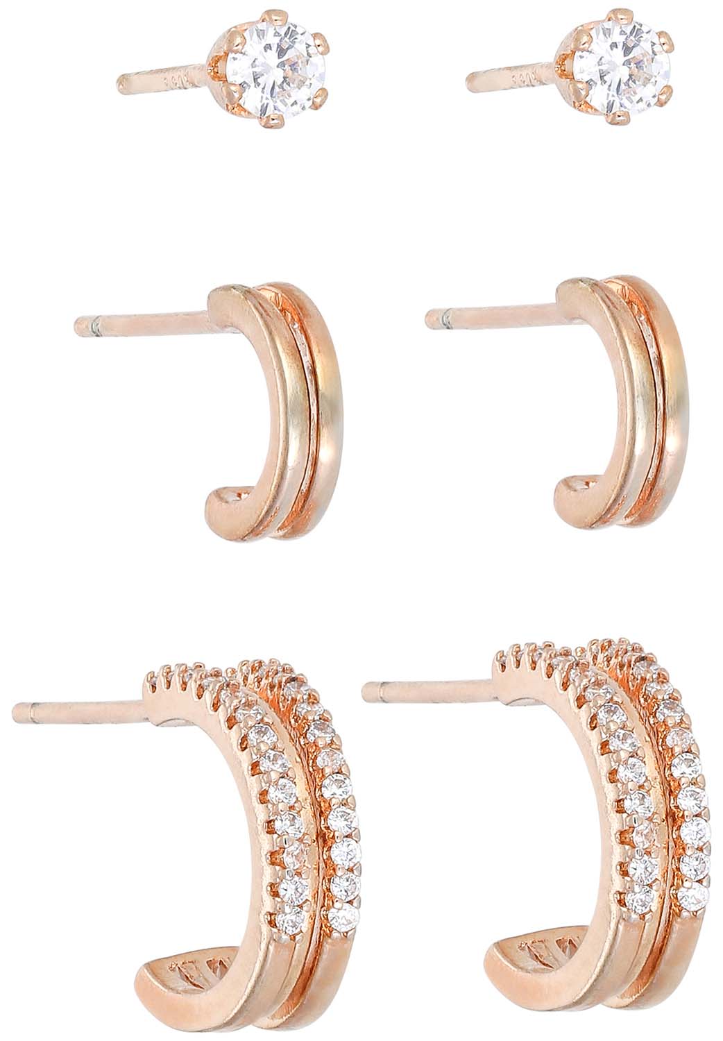 Prachtige Rose Gouden Oorbellen: Een Tijdloze Elegantie