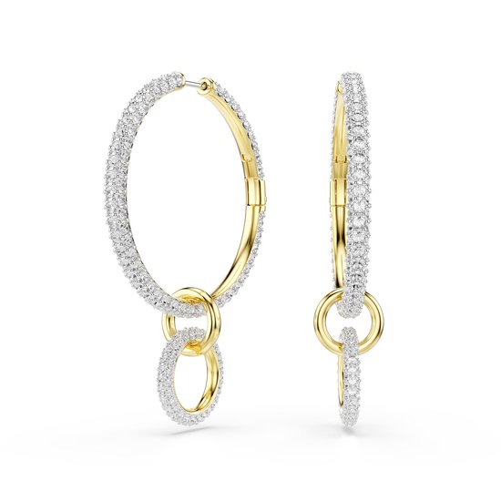 Gouden oorbellen Swarovski: tijdloze elegantie met sprankelende kristallen