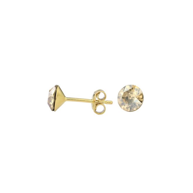 Swarovski gouden oorbellen: tijdloze schittering voor elke gelegenheid